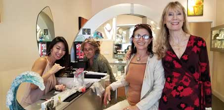 Roni, Bruce & Vika Tapley, Kim Jacoby of Sargent's Fine Jewelry
